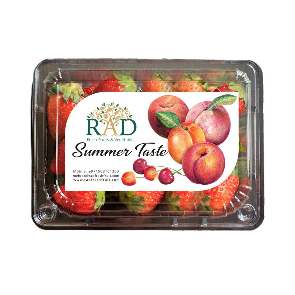Rad Fresh Fruits & Vegetables strawberry